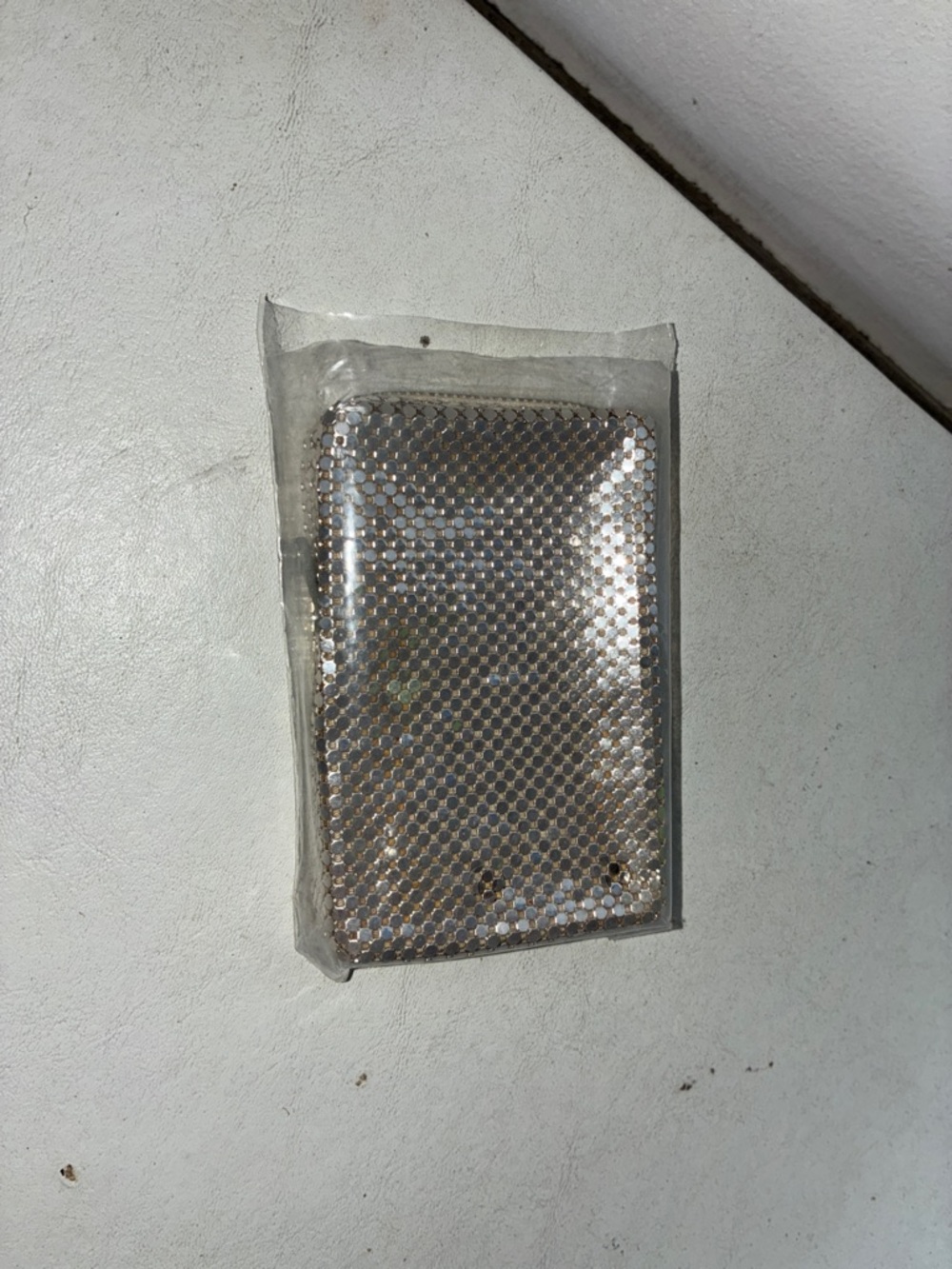 Whiting & Davis Silver Mesh cigarette Case
